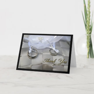 Wedding danken Ihnen Dankeskarte
