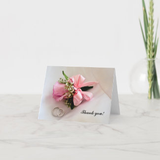 Wedding danken Ihnen zu kardieren Dankeskarte