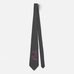 Wedding Day Neck Tie - Bride Krawatte