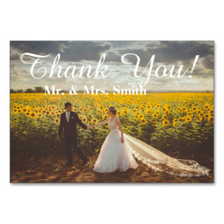 Wedding Design Card Vielen Dank Tischnummer