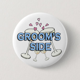 Wedding die Identifikations-Seitenknopf des Button