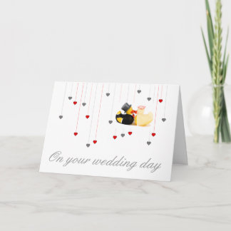 Wedding ducks karte