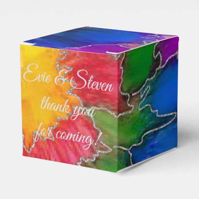 Wedding Elegant Colors Classic Geschenkschachtel (Vorderseite)