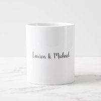 Wedding Elegant Minimalist Calligraphy Black White