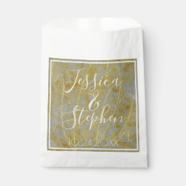 Wedding Elegant Silver Lining Party Favor Bags Geschenktütchen