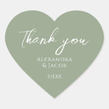 Wedding Favor Labels Elegant Typography