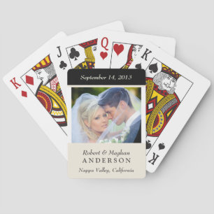 Wedding Favor Personalized Photo Playing Cards Spielkarten