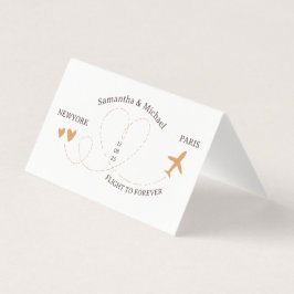 Wedding Flight Travel QR Code Playlist