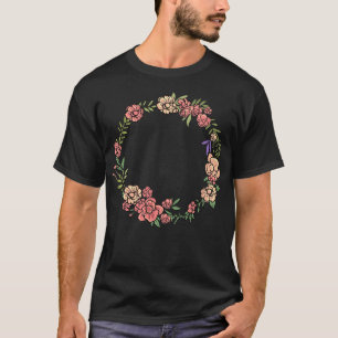 Wedding floral wreath I Bridal bouquet boho style T-Shirt