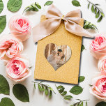 Wedding Foto Vielen Dank Herz-Aufkleber<br><div class="desc">Ihr Foto und die Worte Dankeschön! In schicken weißen Schriftzeichen machen diese kleinen herzförmigen Aufkleber Spaß,  als Umschlag Aufkleber,  auf Gastgeschenken und vieles mehr zu verwenden. PASSENDE Artikel in unserer Sammlung.</div>