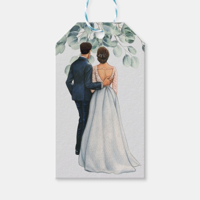 Wedding Geschenkanhänger (Vorderseite)