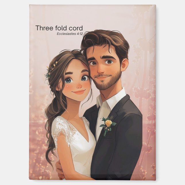 Wedding Gift Magnet (Vorderseite)