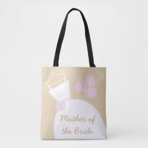 Wedding Gown Pink Beige Mother Bride