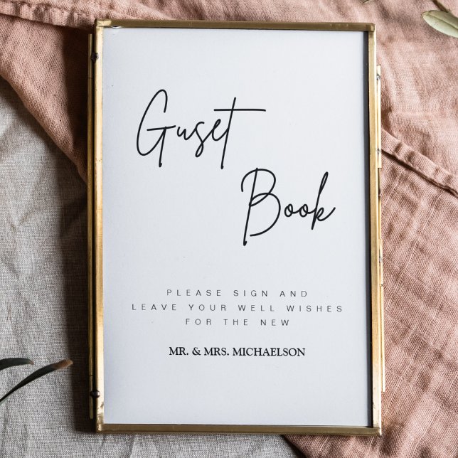 Wedding Guest Book Sign | Hochzeitssymbol Poster (Von Creator hochgeladen)