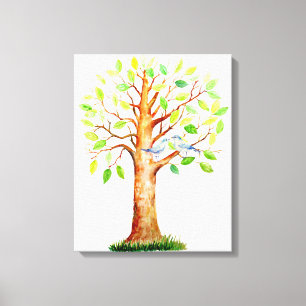 Wedding Guest Signing Tree Leinwand