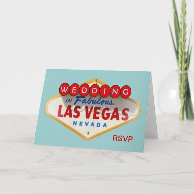 Wedding in Las- VegasuAwg Karte (Vorderseite)
