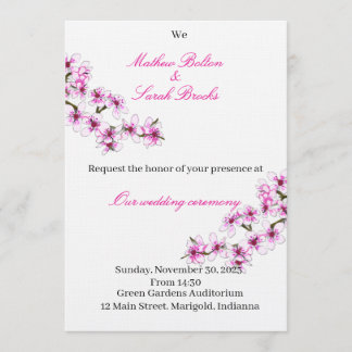 Wedding Invitation Einladung