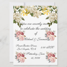 Wedding Invitation Karte