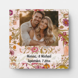 Wedding invitation keepsake  fotoplatte