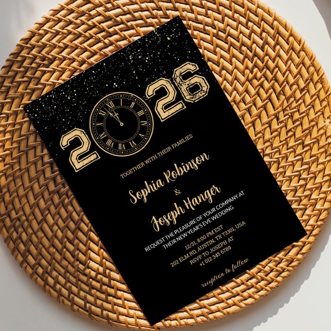 Wedding Invitation new year celebrations  Einladung (Von Creator hochgeladen)