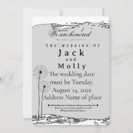 Wedding invitation Simplicity that speaks of luxry Einladung