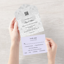 Wedding Invitation | Yumeji-Inspired Design All In One Einladung