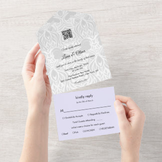 Wedding Invitation | Yumeji-Inspired Design All In One Einladung