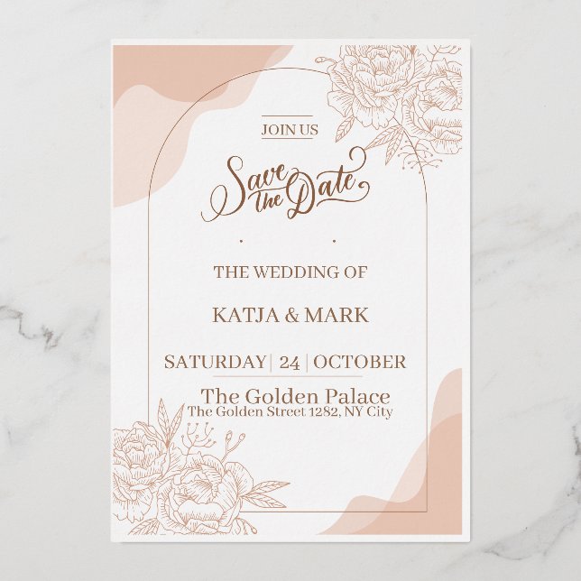 Wedding Invitations Folieneinladung (Vorderseite)