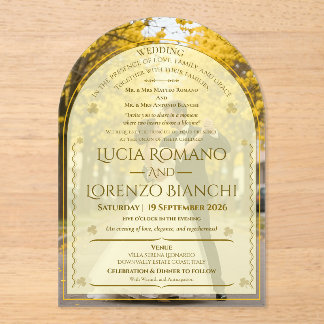 Wedding Invitations Minimalist Acrylic Invitation Acryleinladungen