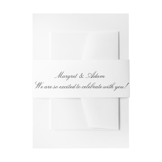 Wedding Invite Bly Band (Vorderseite Beispiel)