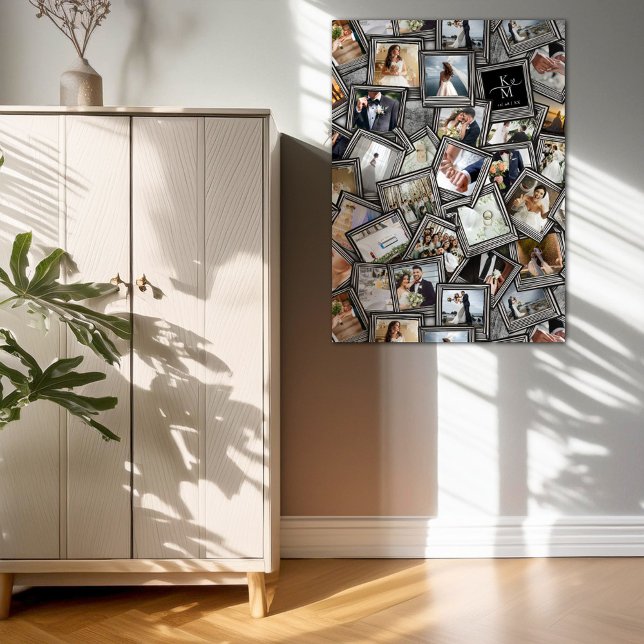 Wedding Keepake 30 Foto Collage Black ID1065 (Von Creator hochgeladen)