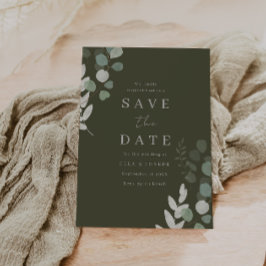 Wedding Luxury: Divine Olive Greenery Wedding Save The Date