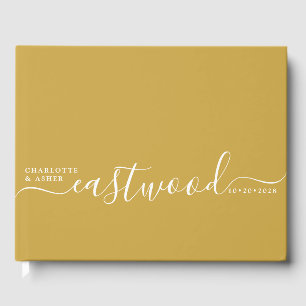 Wedding Monogram Wedding Senard Gästebuch