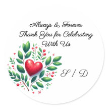 Wedding Packaging Sticker