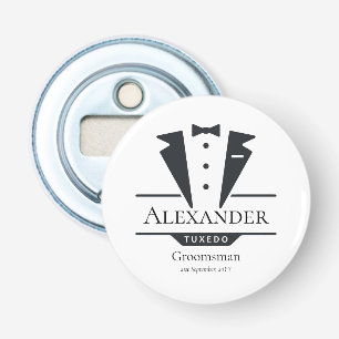 Wedding Party Tuxedo gibt Trauzeuge Flaschenöffner