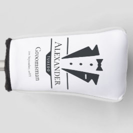 Wedding Party Tuxedo gibt Trauzeuge Golf Headcover
