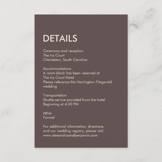 Wedding Peacock Botanical | Couture Enclosure Art Begleitkarte (Vorderseite)