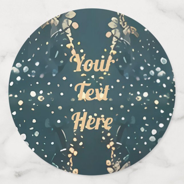 Wedding personalisiert Confetti Konfetti (Groß Vorderseite)