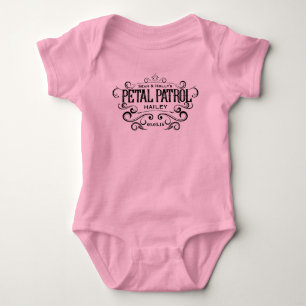 Wedding Petal Patrol Brautparty Baby Strampler