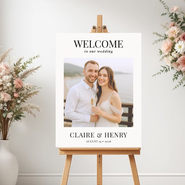 Wedding Photo Welcome Sign Poster (Von Creator hochgeladen)