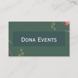 Wedding Planner Business Card Visitenkarte