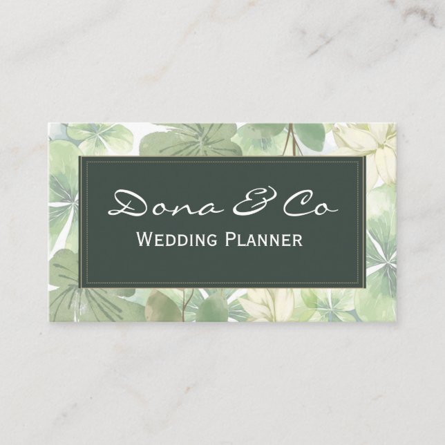 Wedding Planner Visitenkarte (Vorderseite)