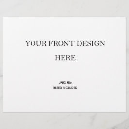 Wedding Program Booklet Printing 5.5x8.5"