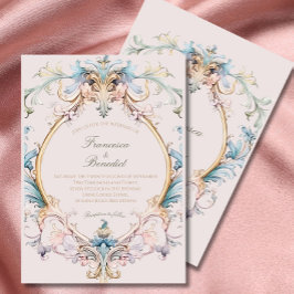 Wedding Regency Elegante Viktorianische Einladung