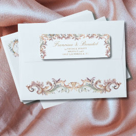 Wedding Regency Vintag Theme Baroque-Adresse