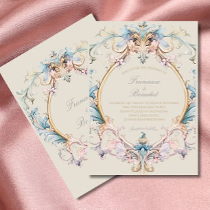 Wedding Regency Vintage Viktorianische Einladung