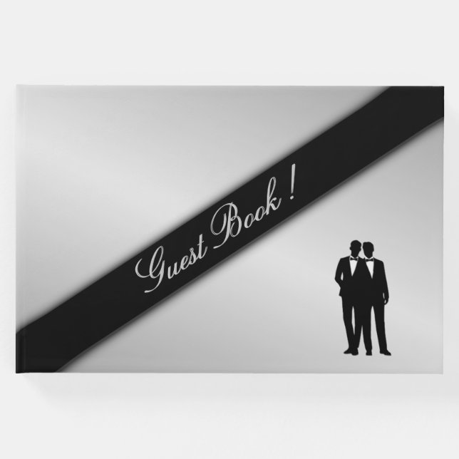 Wedding Richard und Thaddeus Gästebuch (Vorderseite)