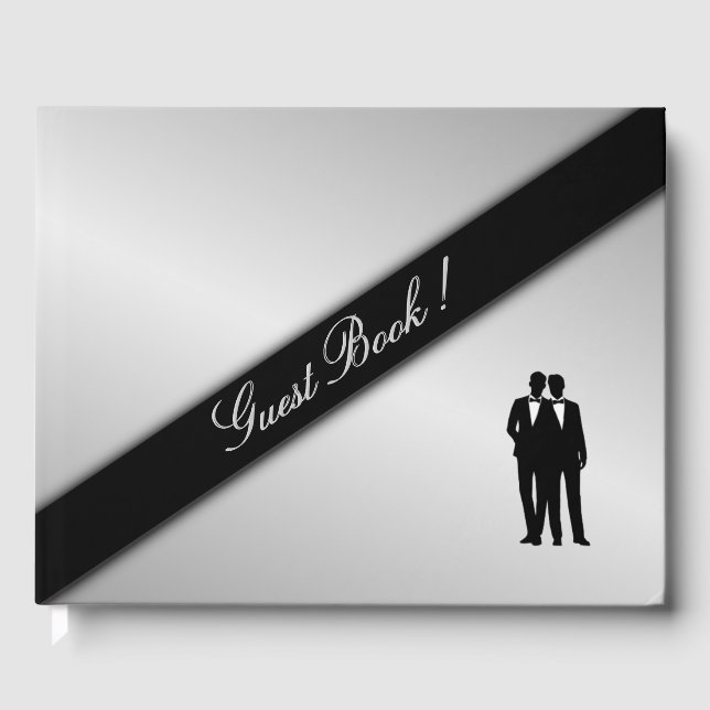 Wedding Richard und Thaddeus Gästebuch (Vorderseite)