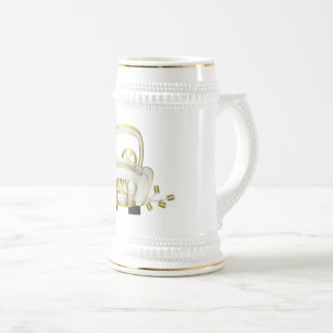 Wedding Stein Bierglas