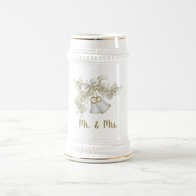 Wedding Stein Bierglas (Mittel)